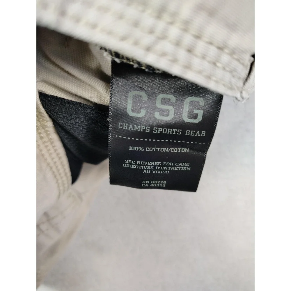 CSG Cargo Shorts Mens 38 Beige Elastic Waist Utility Pockets Gorpcore‎ Outdoors